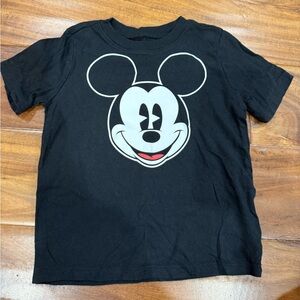 Old Navy Kids Black Tee with Iconic Mouse Design